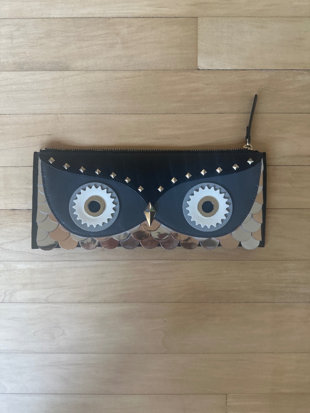 Kate Spade Owl Zip Clutch